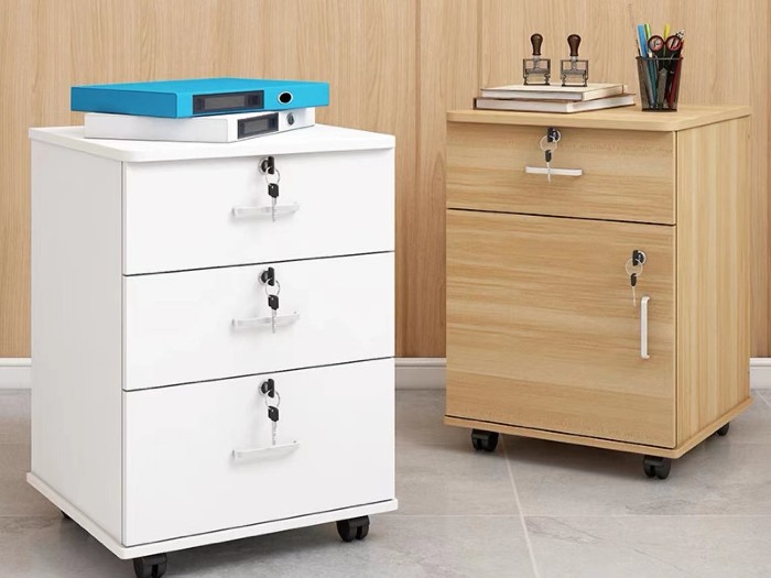 实木三层抽屉办公室储物柜 实木三层抽屉办公室储物柜