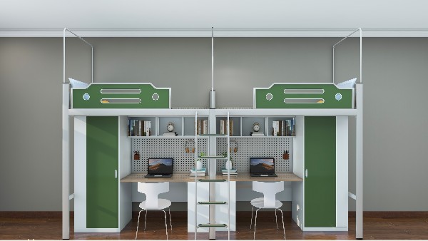 上床下桌学生公寓床