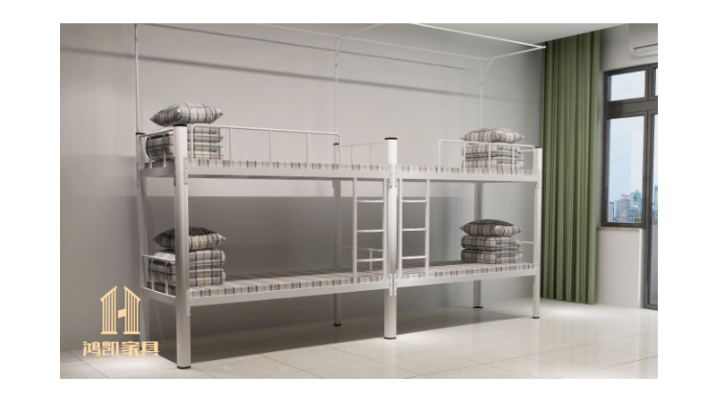 香港六宝典最新版开奖 | 美感与实用的双层铁架床