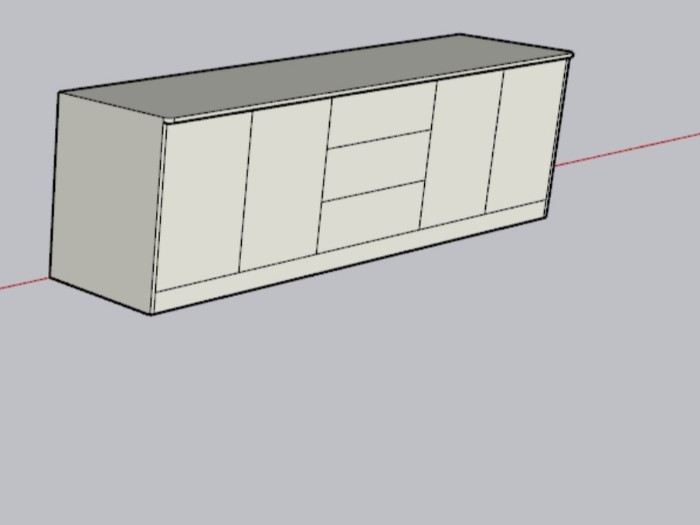 木制长条柜 木制长条柜