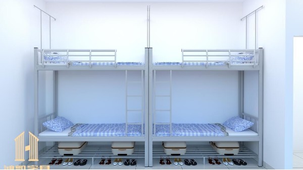 学生上下铺铁架床
