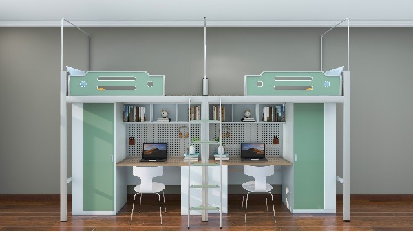 香港六宝典最新版开奖推出新式公寓床，办公收纳多功能为一体