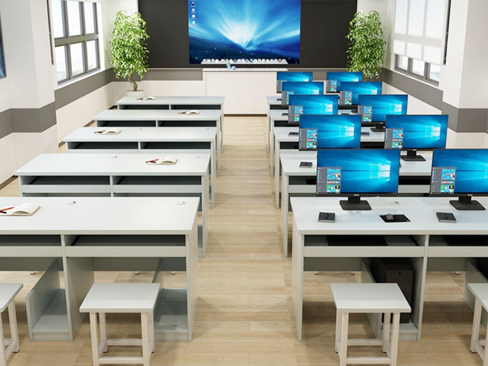 多媒体课桌椅 多媒体课桌椅