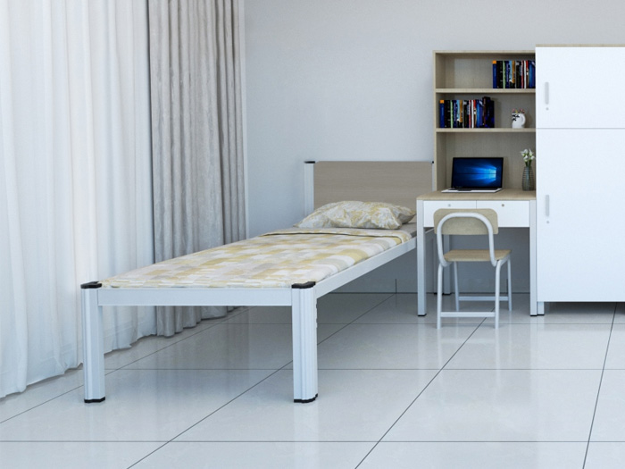 单层铁架床 单层铁架床