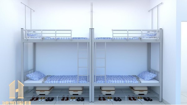 学校工厂都选择的双层铁床有哪些优势？