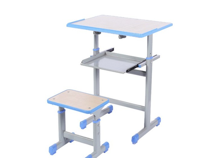 学校教室单人课桌椅 学校教室单人课桌椅