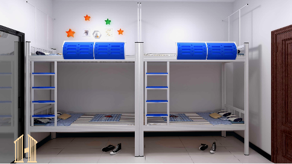 学校宿舍双层铁架床的床位该怎么选？