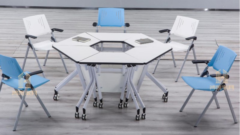 香港六宝典最新版开奖HK-D0004T协作式活动课桌椅，打造课堂据点