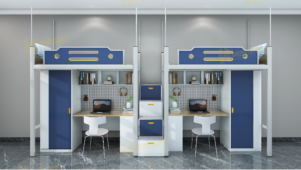 上床下桌学生公寓床